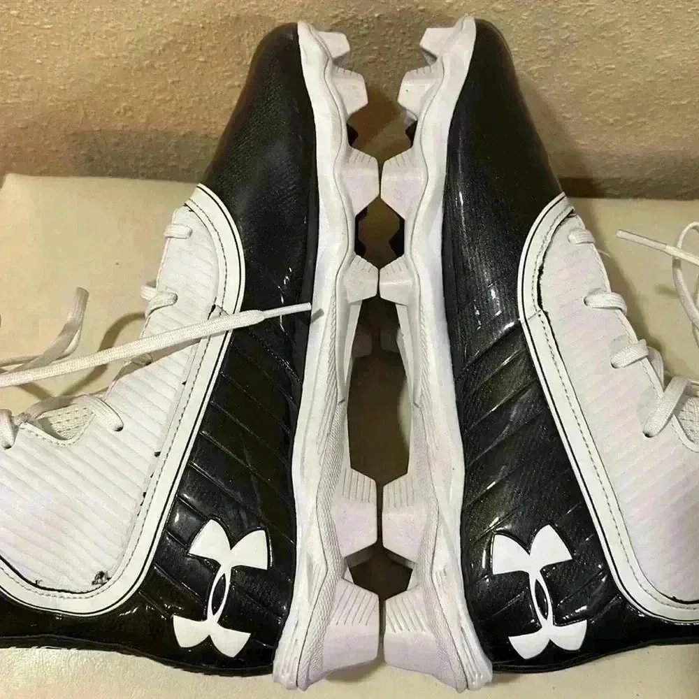 Under Armour, high top football cleats